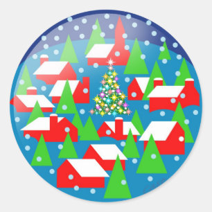 Snow Globe sticker