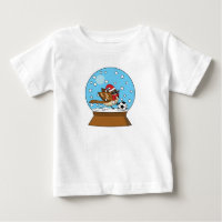 Snow Globe with Cute Sparrow Playing Soccer