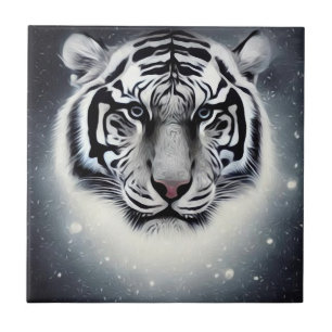 Snow Glow White Tiger Tile