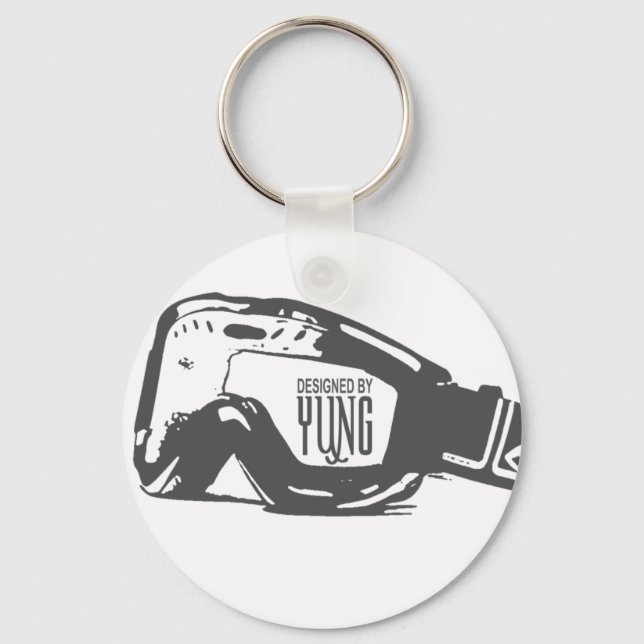 Snow Goggle Key Ring (Front)