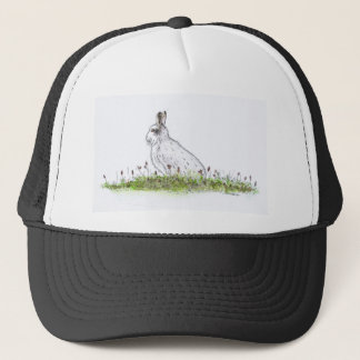 Snow Hare Trucker Hat