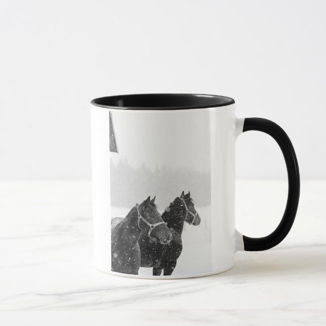Snow Horses Mug (Right)