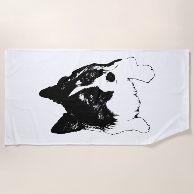 Snow-House Spa Towel (Front)