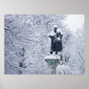 Snow in Cardiff Poster