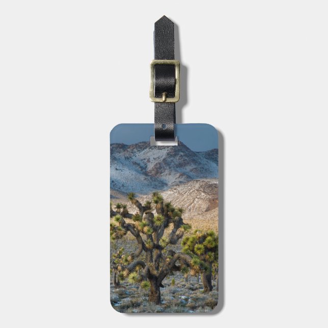 Snow In Death Valley Luggage Tag (Front Vertical)
