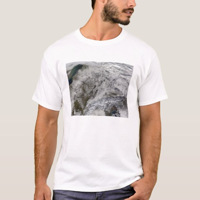 Snow in Europe T-Shirt (Front)
