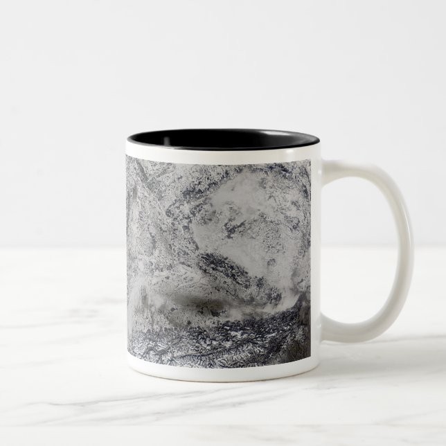 Snow in Europe Two-Tone Coffee Mug (Right)