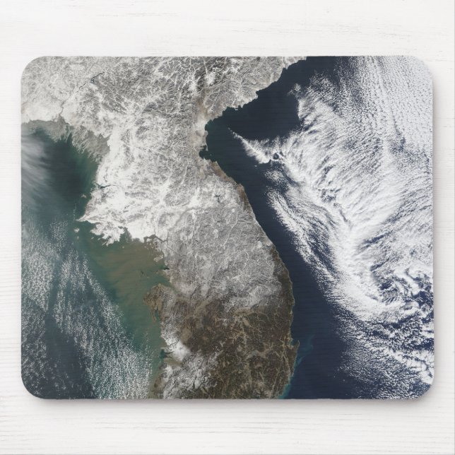 Snow in Korea Mouse Pad (Front)