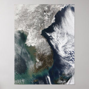 Snow in Korea Poster