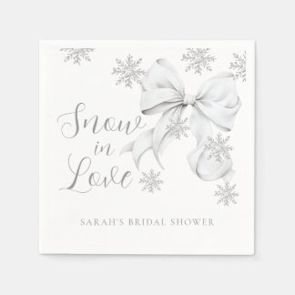 Snow in Love Napkin