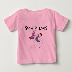 Snow in Love Snowman T-shirts and Gifts