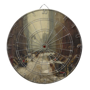 Snow in New York City (Winter in NYC) Dartboard