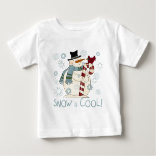 Snow is Cool Holiday Tshirts and Gifts