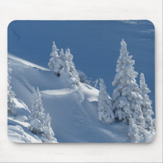 Snow Landscape Mouse Pad