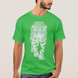 Snow Leopard Big Cat Wildlife  T-Shirt