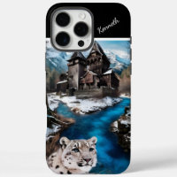 Snow Leopard by the Blue River