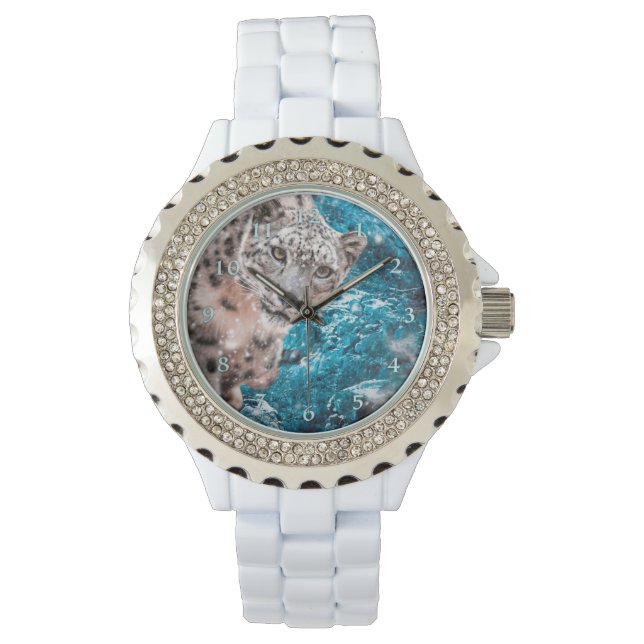 SNOW LEOPARD CLOUD WALKER WATCH (Front)