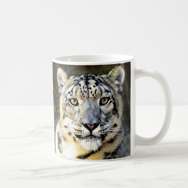 Snow Leopard Coffee Mug (Right)