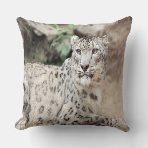 Snow Leopard Cushion