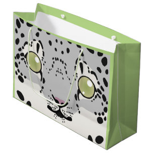 Snow Leopard Gift Bag