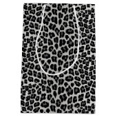 Snow leopard medium gift bag (Back)