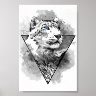 Snow Leopard print
