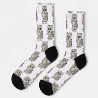 Snow leopard - Purr-ello Socks