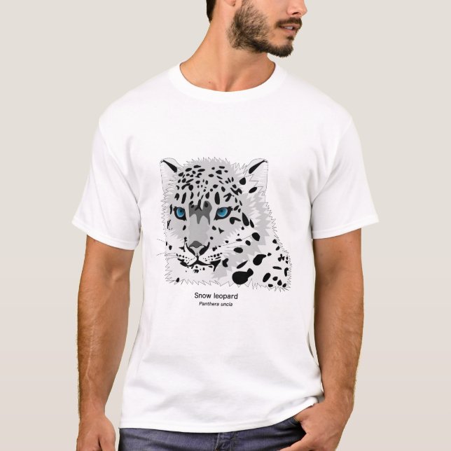Snow leopard T-Shirt (Front)