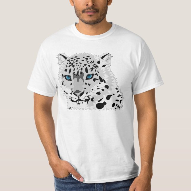 Snow leopard t-shirt (Front)
