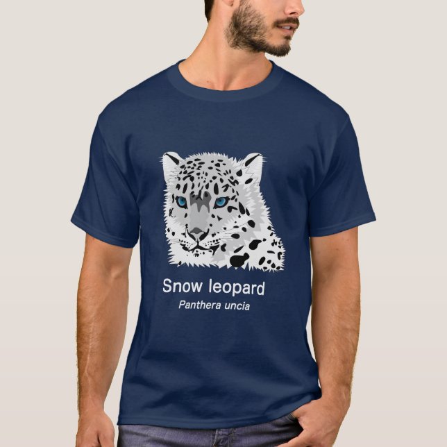 Snow leopard T-Shirt (Front)