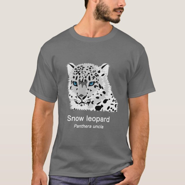 Snow leopard T-Shirt (Front)