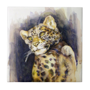Snow Leopard Tile