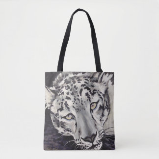 Snow Leopard Tote