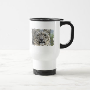 Snow Leopard Travel Mug