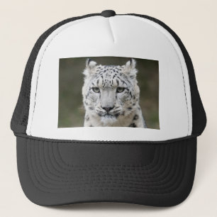 Snow Leopard Trucker Hat