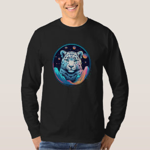 Snow Leopard Wild Animal Snow Leopard Men Women Ki T-Shirt
