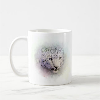 Snow Leopard Wildlife Coffee Mug