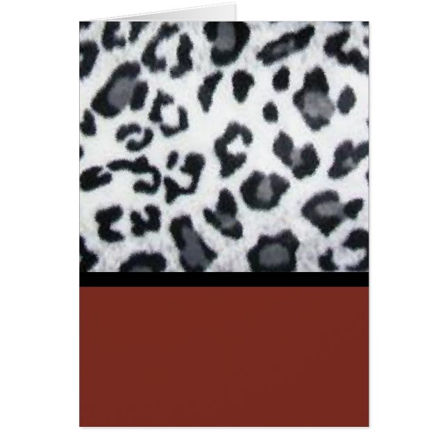 snow leopard with red (Front)