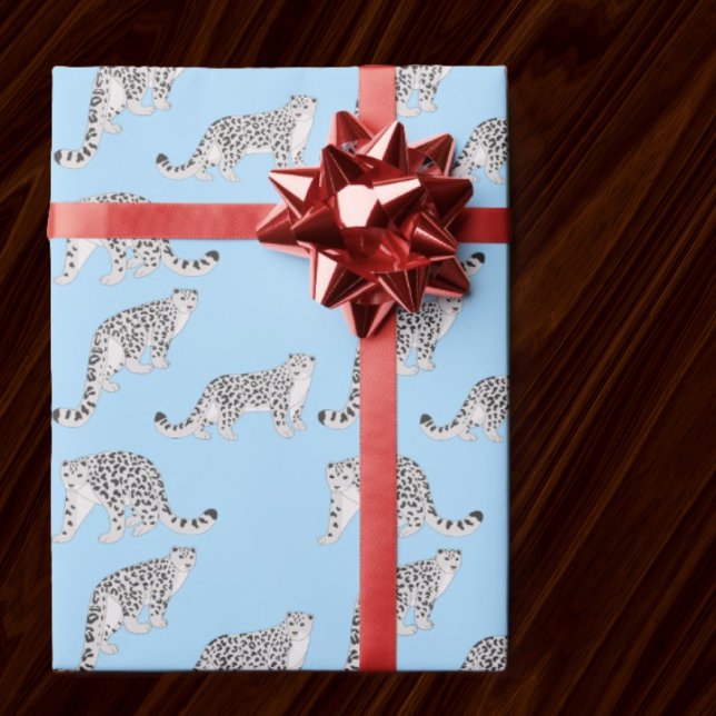 Snow Leopards Wrapping Paper (Creator Uploaded)