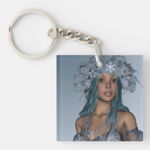 Snow Maiden Key Ring