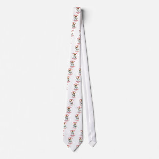 snow man western cowboy sherriff tie