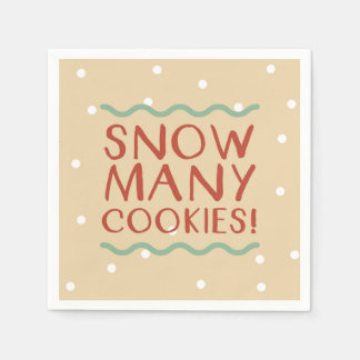 Snow Many Cookies Napkins