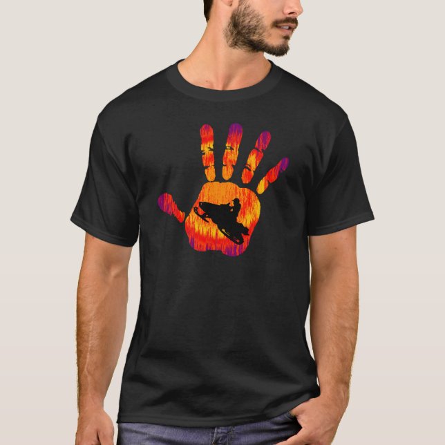 SNOW MOBILE MACHINE T-Shirt (Front)