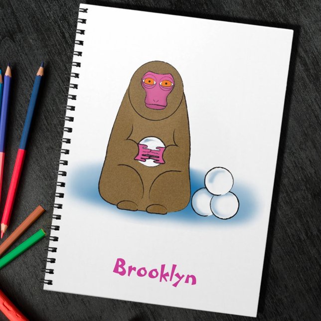 Snow monkey notebook (Creator Uploaded)