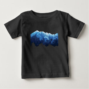 Snow mountain  baby T-Shirt