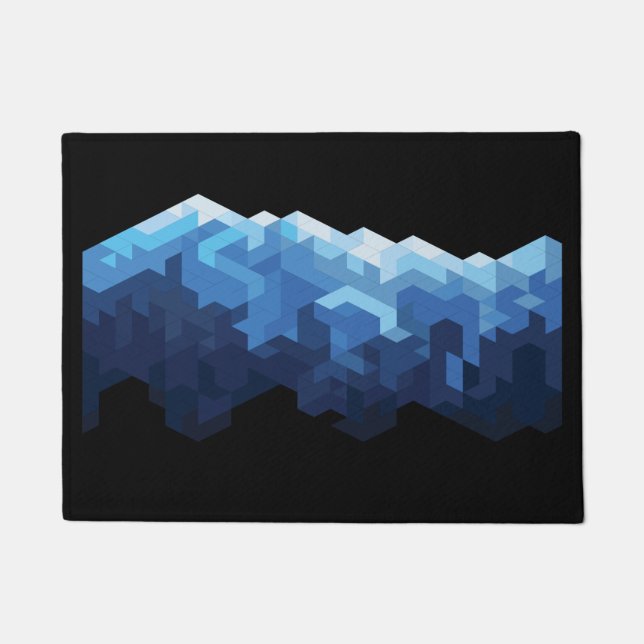 Snow mountain  doormat (Front)