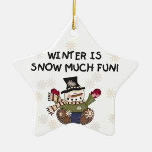 Snow Much Fun  Keepsake Ornament