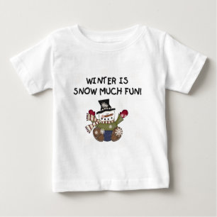Snow Much Fun Snowman Tshirts and gifts