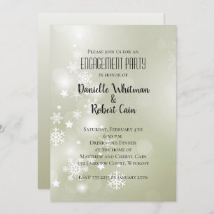 Snow on Sage Elegant Abstract Watercolor