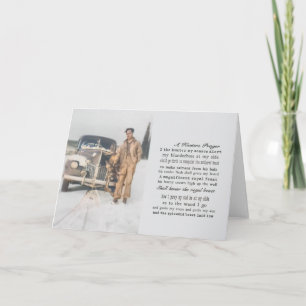 SNOW ON SNOW Greeting Card